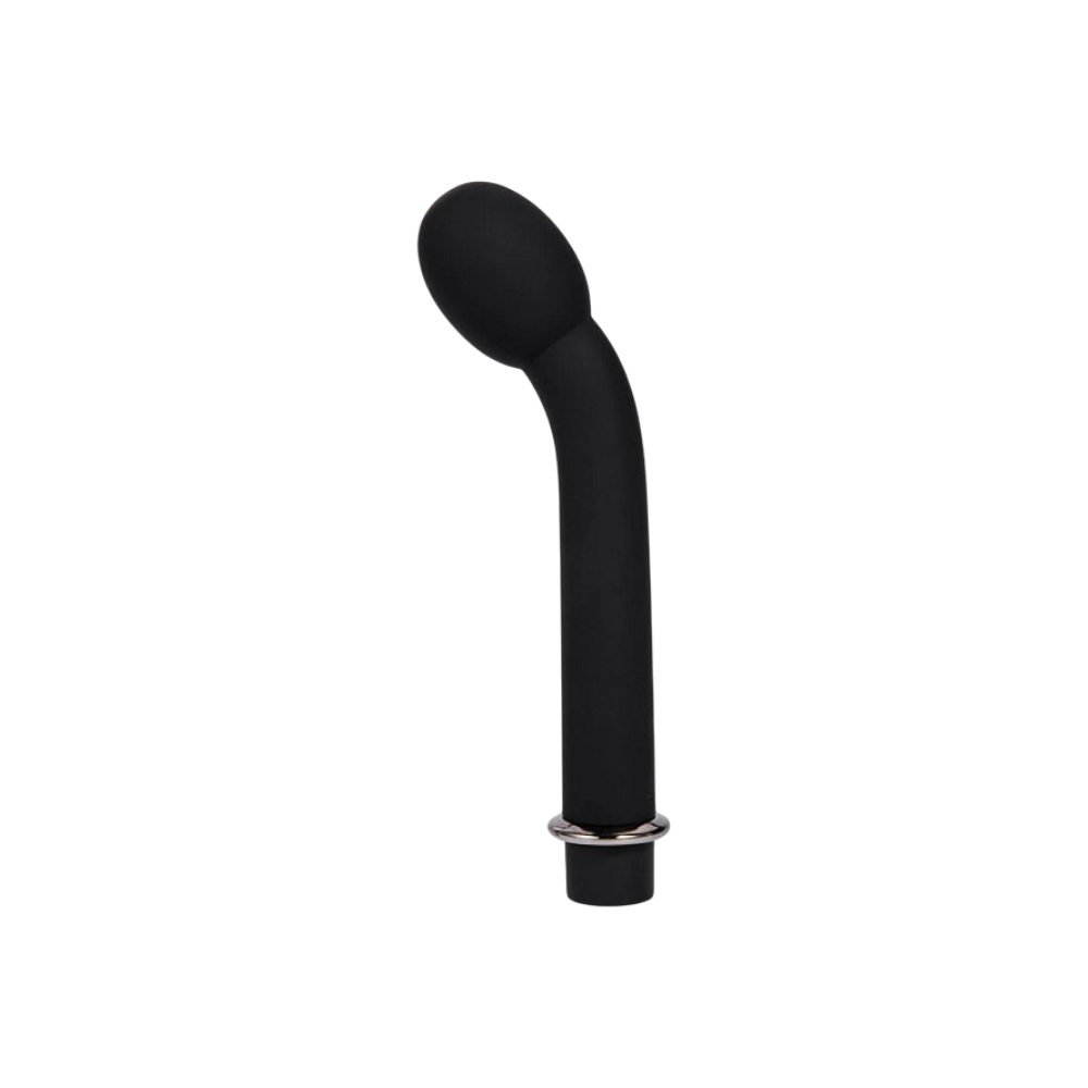 MAIA PRESTON black G-spot vibrator with curved ergonomic design and powerful motor
