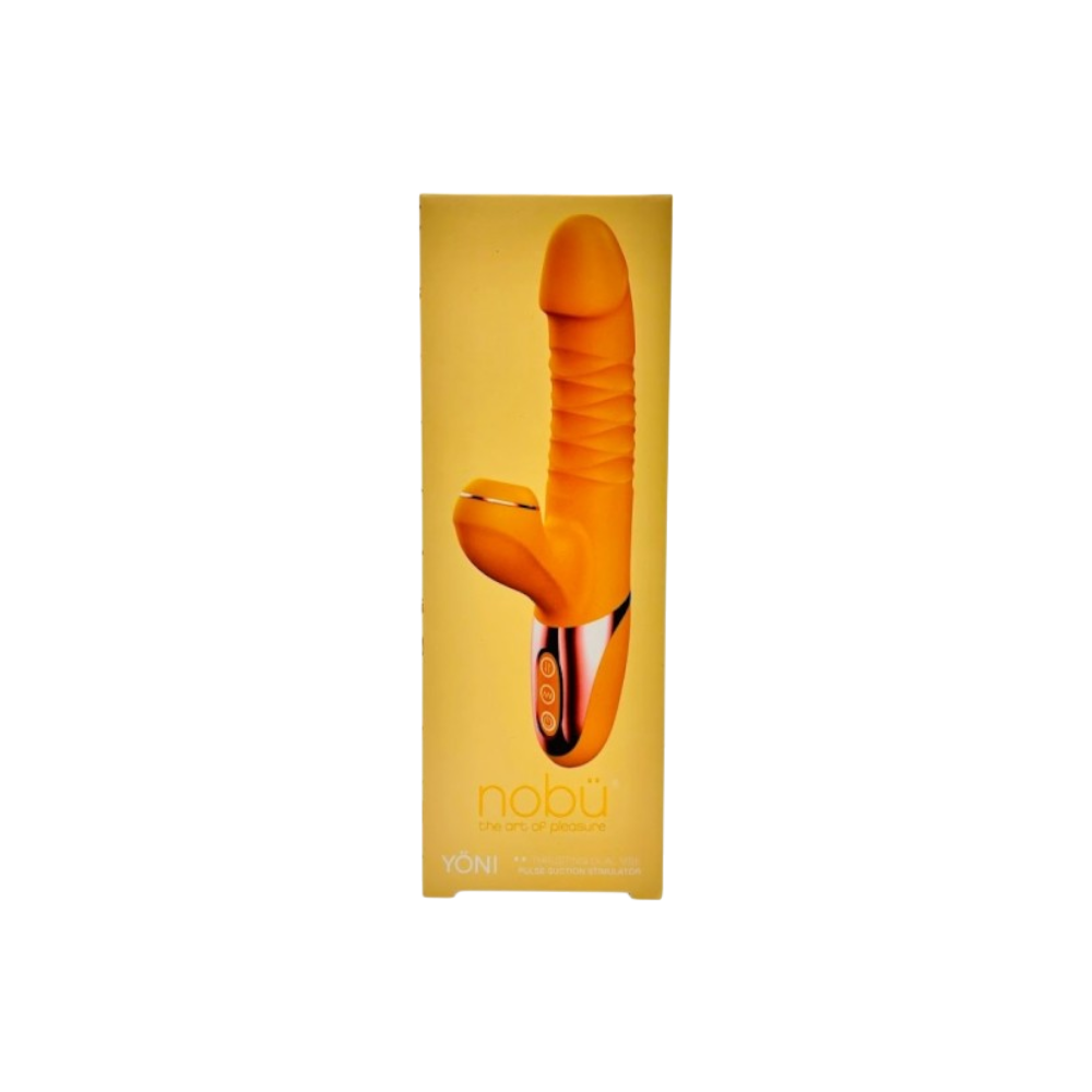 NOBU YONI Thrusting Dual Vibe with Pulse Suction
