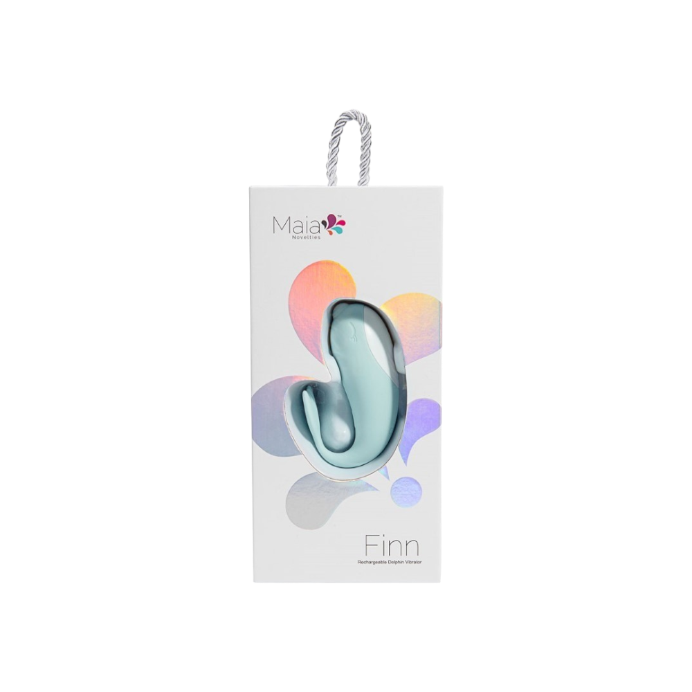 MAIA FINN Rechargeable Dolphin Vibrator in Retail Packaging