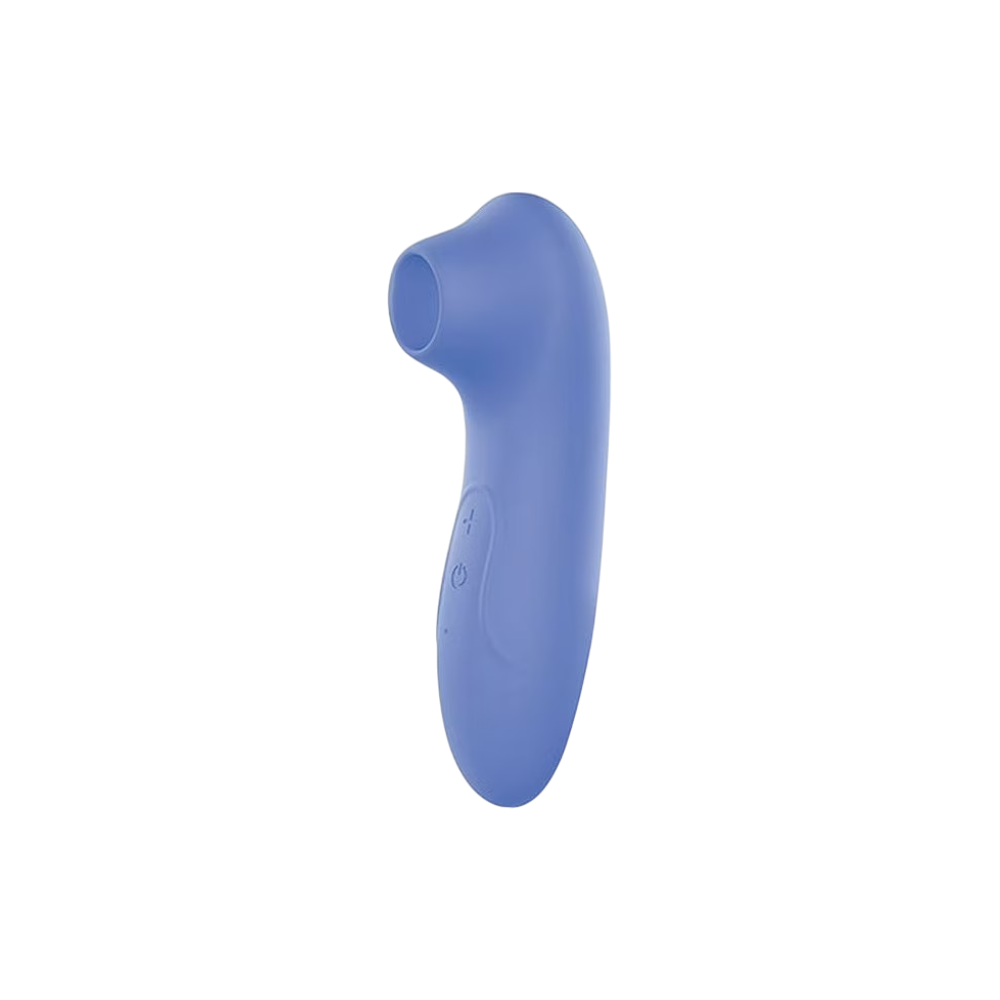 MAIA NOBU CECE handheld blue pulse clitoral stimulator with ergonomic grip and control buttons