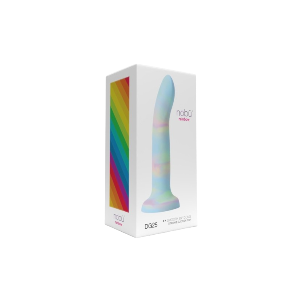 NOBÜ Rainbow DG25 Smooth 8¼" Dong
