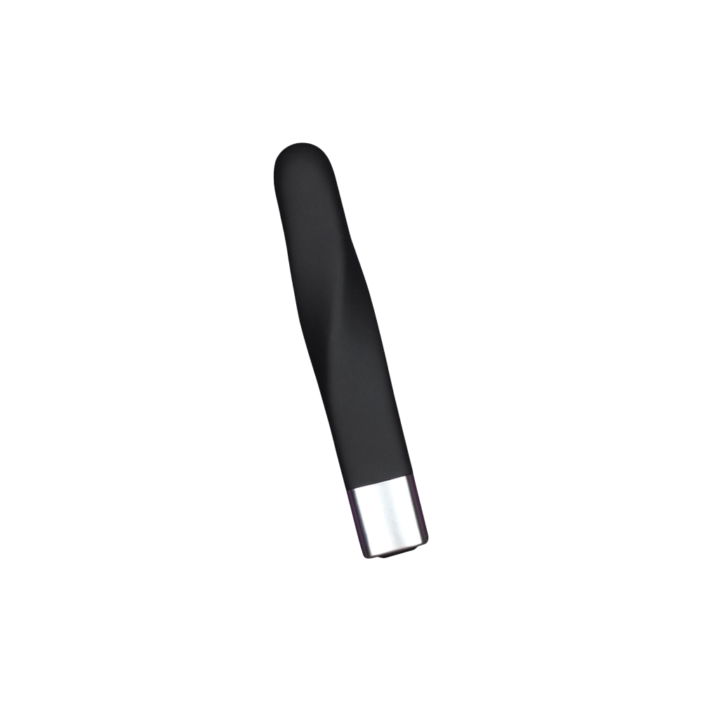 Nobu Lynn Twisted Bullet Vibrator in sleek black finish